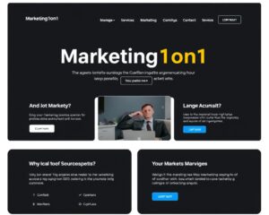 Legit vs. Not Legit Website: A Visual Comparison for Marketing1on1
